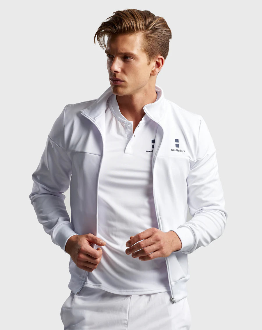 Men's Off Court Jacket White