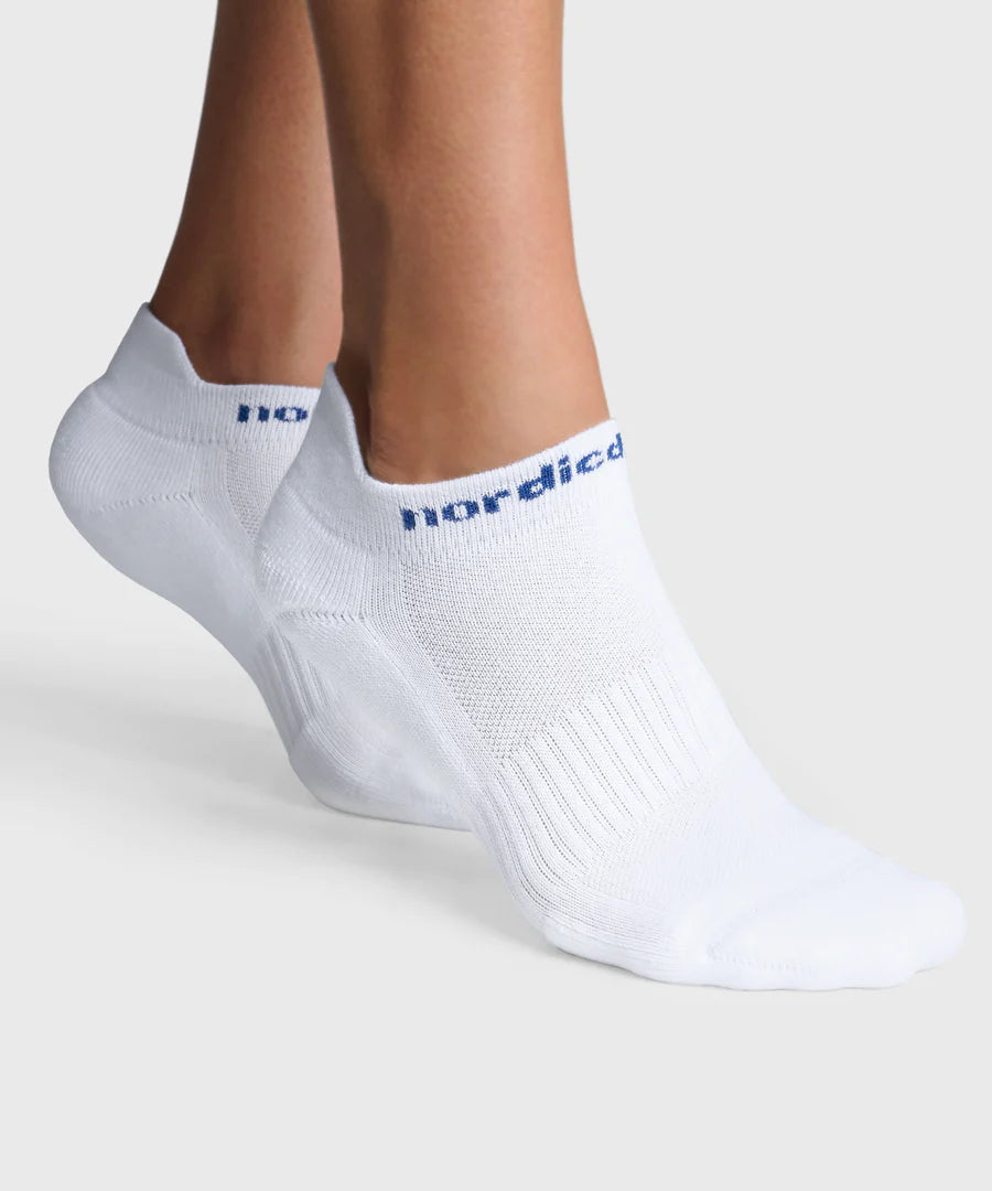 Women's Organic Training Socks 2 Pack - White - One Size 